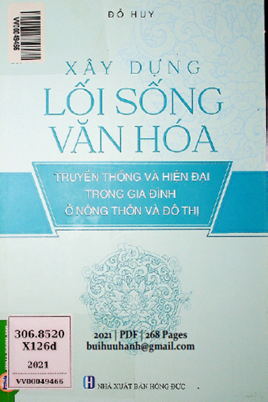 Xây Dựng Lối Sống Văn Hóa (NXB Hồng Đức 2021) - Đỗ Huy, 268 Trang