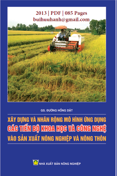 Xây Dựng Và Nhân Rộng Mô Hình Ứng Dụng Các Tiến Bộ Khoa Học Và Công Nghệ Vào Sản Xuất Nông Nghiệp