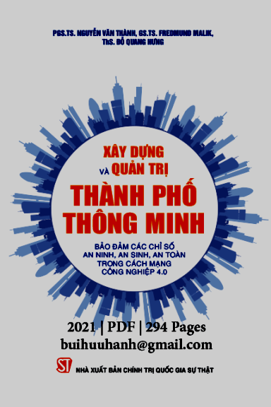 Xây Dựng Và Quản Trị Thành Phố Thông Minh (NXB Chính Trị 2021) - Nguyễn Văn Thành, 294 Trang