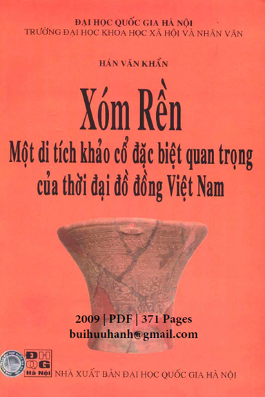 Xóm Rền-Một Di Tích Khảo Cổ Đặc Biệt Quan Trọng Của Thời Đợi Đồ Đồng Việt Nam