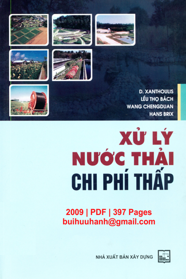 Xử Lý Nước Thải Chi Phí Thấp (NXB Xây Dựng 2009) - D.Xanthoulis, 393 Trang