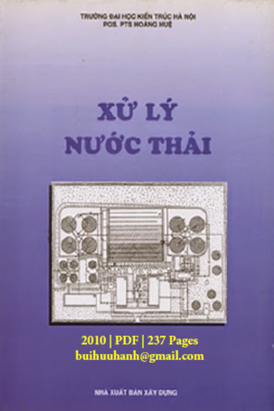 Xử Lý Nước Thải (NXB Xây Dựng 2010) - Hoàng Huệ, 237 Trang