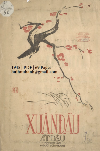 Xuân Đầu Ất Dậu (NXB Người Bốn Phương 1945) - Nhiều Tác Giả, 69 Trang