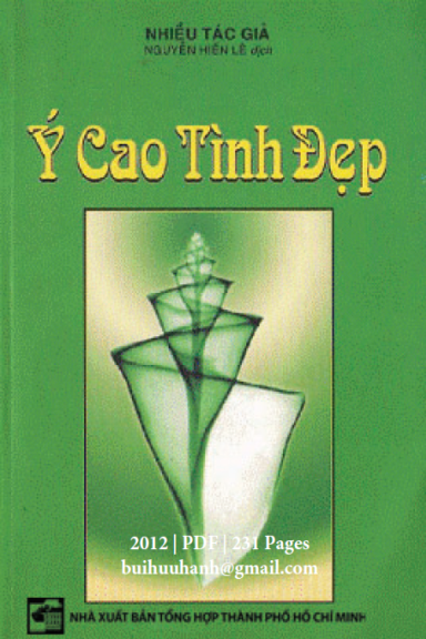 Ý Cao Tình Đẹp (NXB Tổng Hợp 2012) - Nguyễn Hiến Lê, 231 Trang