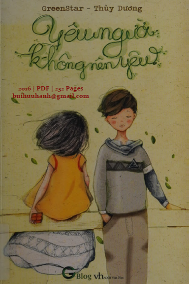 Yêu Người Không Nên Yêu (NXB Văn Học 2016) - Thùy Dương, 232 Trang