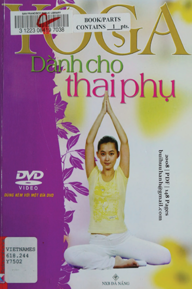 Yoga Dành Cho Thai Phụ (NXB Đà Nẵng 2008) - Saigon Book, 148 Trang