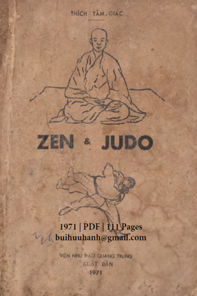 Zen Và Judo (NXB Quang Trung 1971) - Thích Tâm Giác, 111 Trang